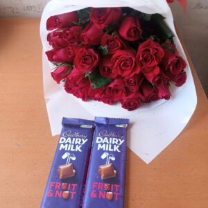 ROSES AND 2 CHOCOLATES