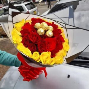 CHOCOLATES AND ROSES