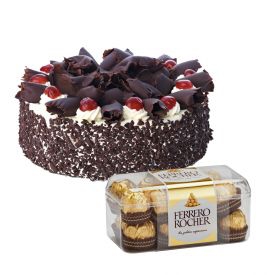 FERRERO AND CAKE