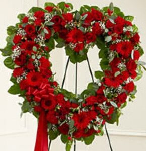 FUNERAL AND WREATH